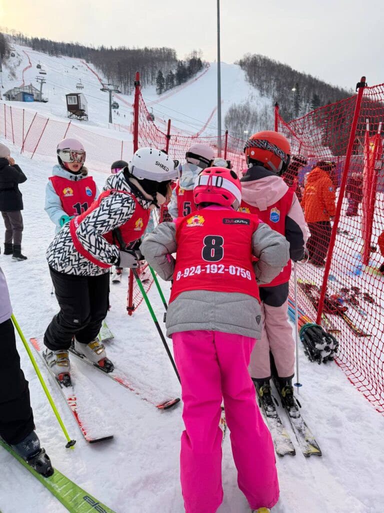 Соревнования по горнолыжному спорту «Весенние каникулы»